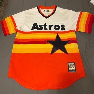 Jeff Bagwell Houston Astros Hall of Fame Jersey